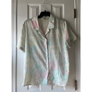 Pastel Tropical Button Top Cricket Lane